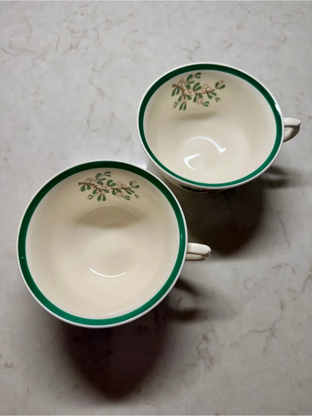 VINTAGE, BERTSON HOUSE LTD. (New York), HANDLED SOUP BOWL. SET /2
